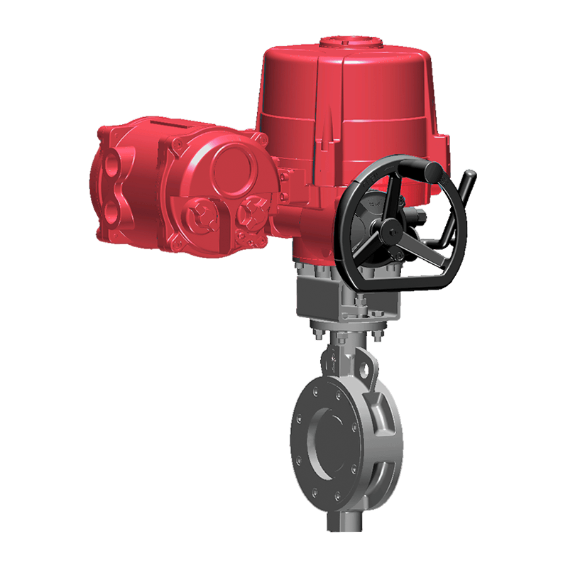 Injap Rama-Rama Elektrik Tertutup Keras