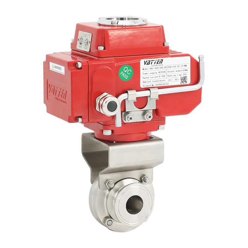 Injap Rama-rama Pengapit Sanitari Elektrik