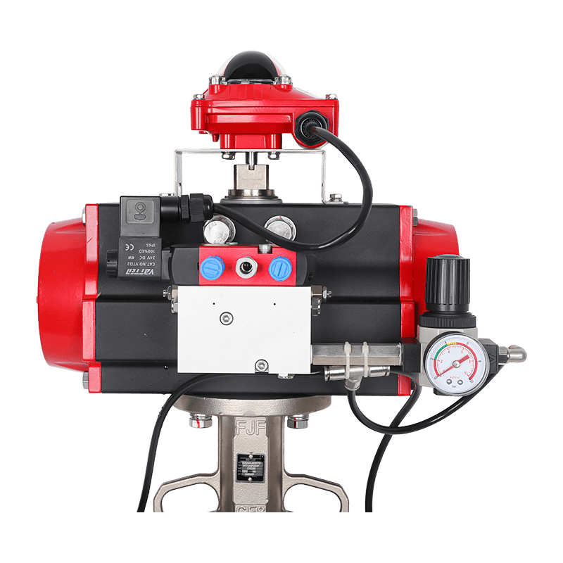 Injap Rama-rama Pengembangan Pneumatik