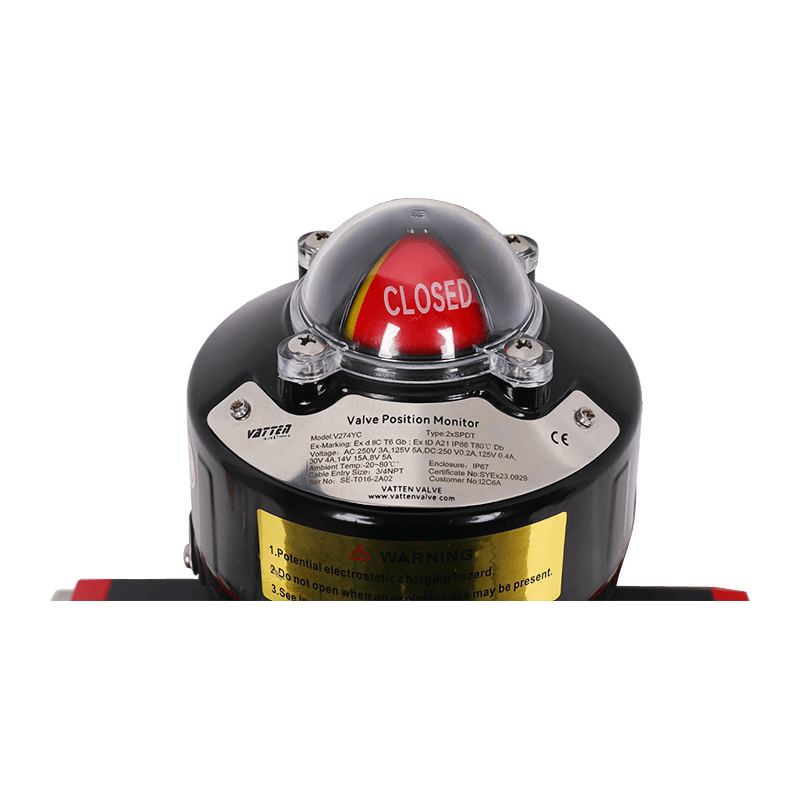 Injap Bebibir kalis Letupan Pneumatik