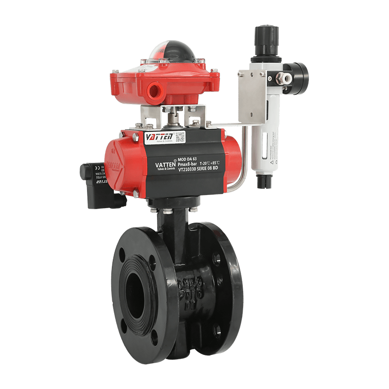 Injap Rama-rama Bebibir Pneumatik