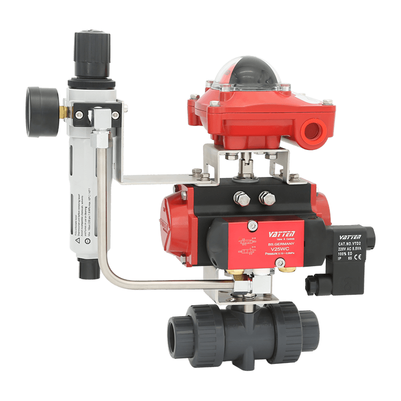 Injap Bola PVC pneumatik