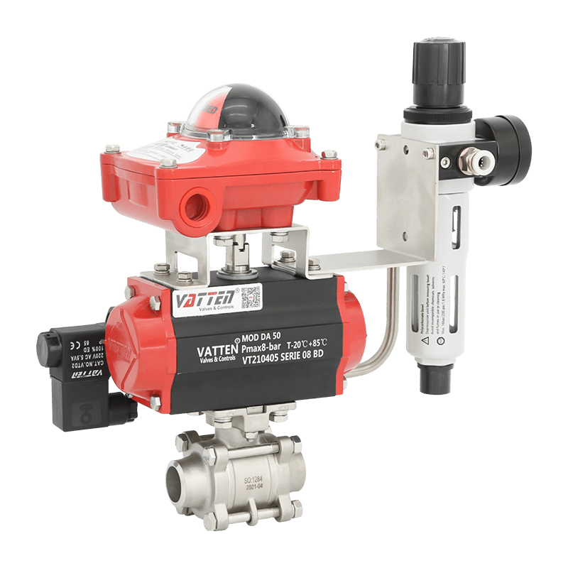 Injap Bebola Kimpalan Pneumatik